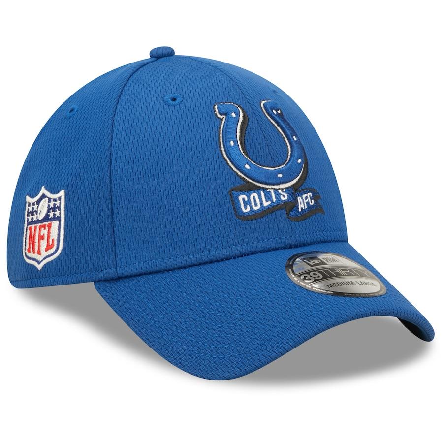 New Era NFL Men's Indianapolis Colts 2022 NFL Sideline 39THIRTY Coaches Flex Hat