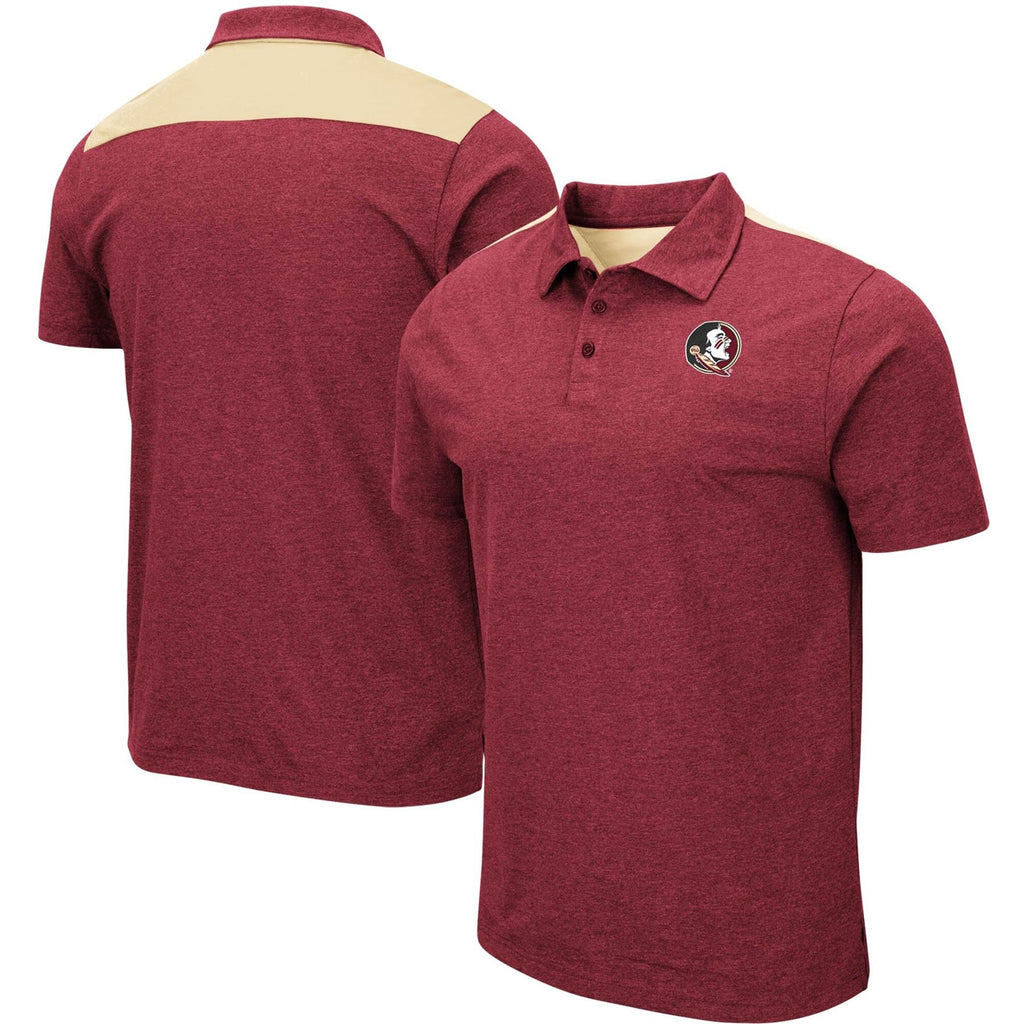 Colosseum NCAA Men's Florida State Seminoles FSU I Will Not Polo Shirt