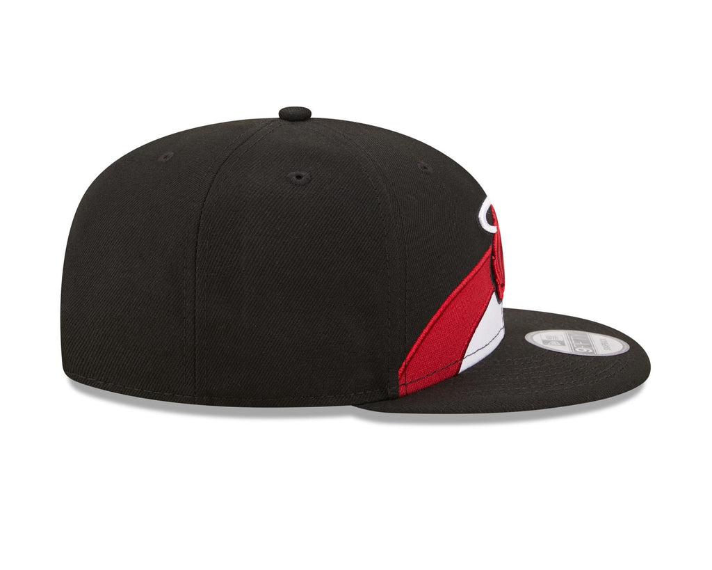 New Era NBA Men's Miami Heat New Wave 9Fifty Snapback Adjustable Hat