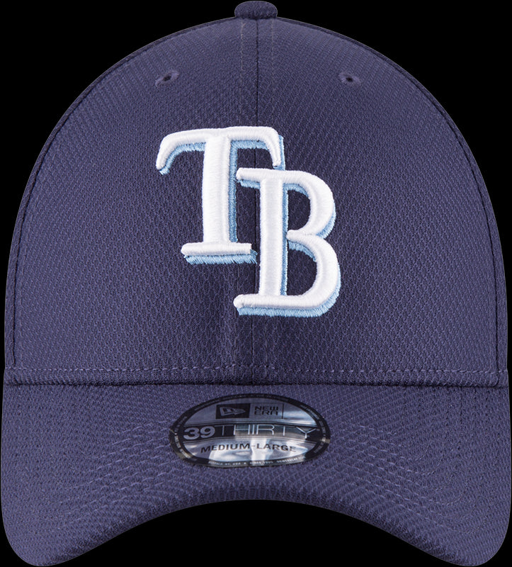 New Era MLB Men's Tampa Bay Rays Diamond Era 39THIRTY Stretch-Fit