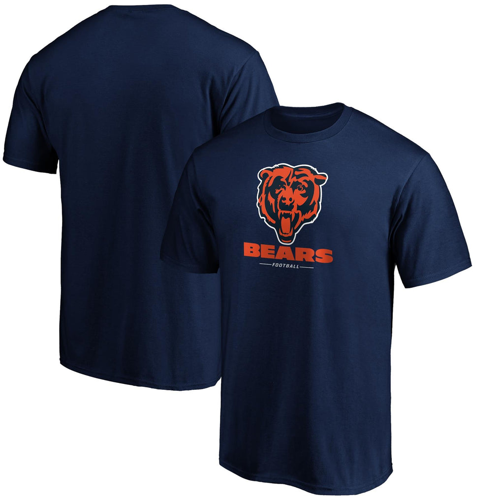 Fanatics Branded NFL Men's Chicago Bears Team Lockup Logo T-Shirt
