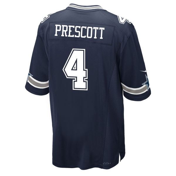 Nike On-Field NFL Dallas Cowboys #4 Dak Prescott Football Jersey Men’s  Medium