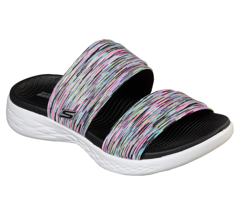Skechers Performance Women's On The GO 600 Bedazzling Slide Sandals Wide Fit (16160)