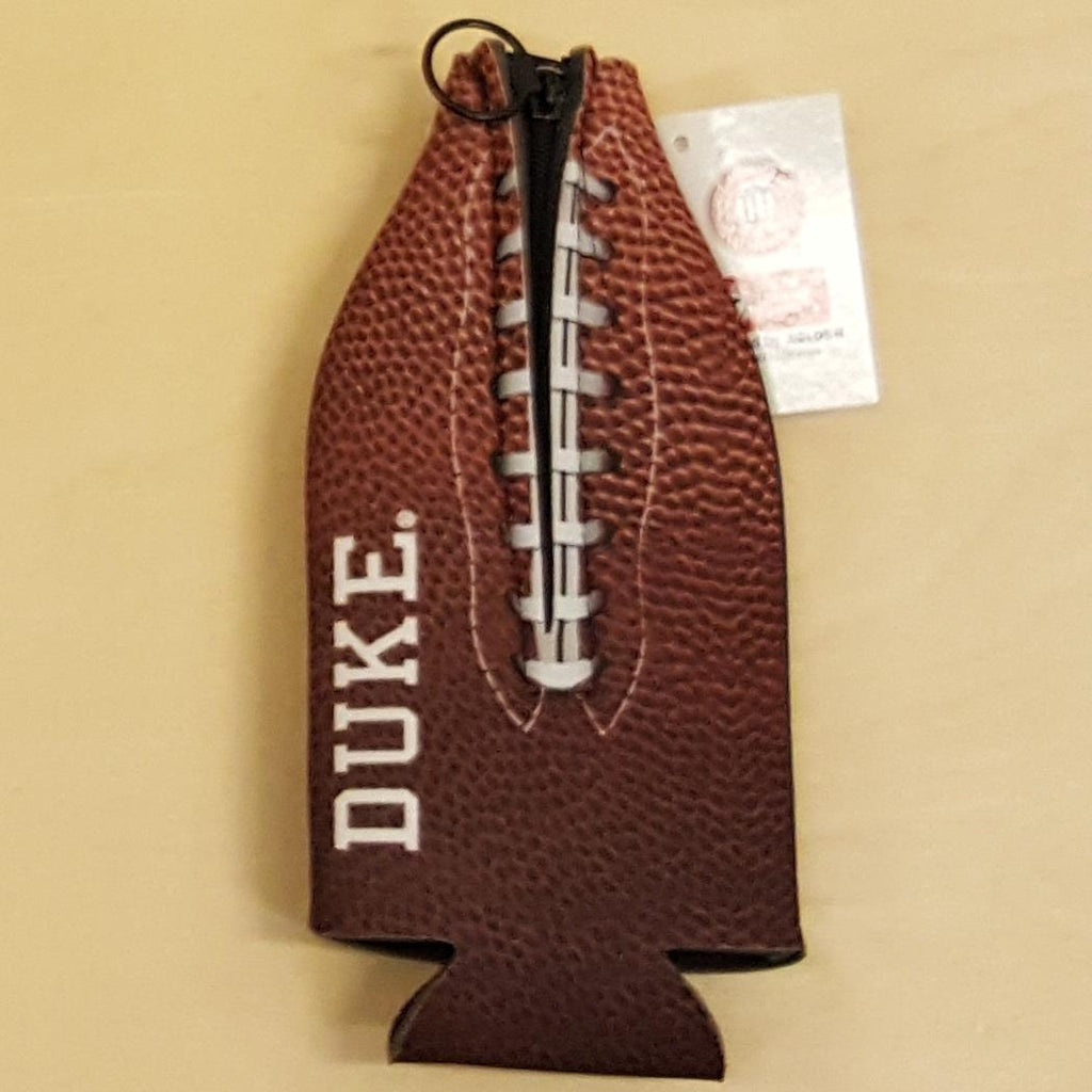 Kolder NCAA Duke Blue Devils Pigskin Zip Bottle Coolie Koozie