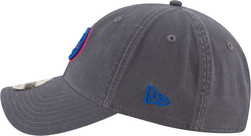 New Era MLB Men's Chicago Cubs Primary Logo 9TWENTY Hat Graphite OSFA