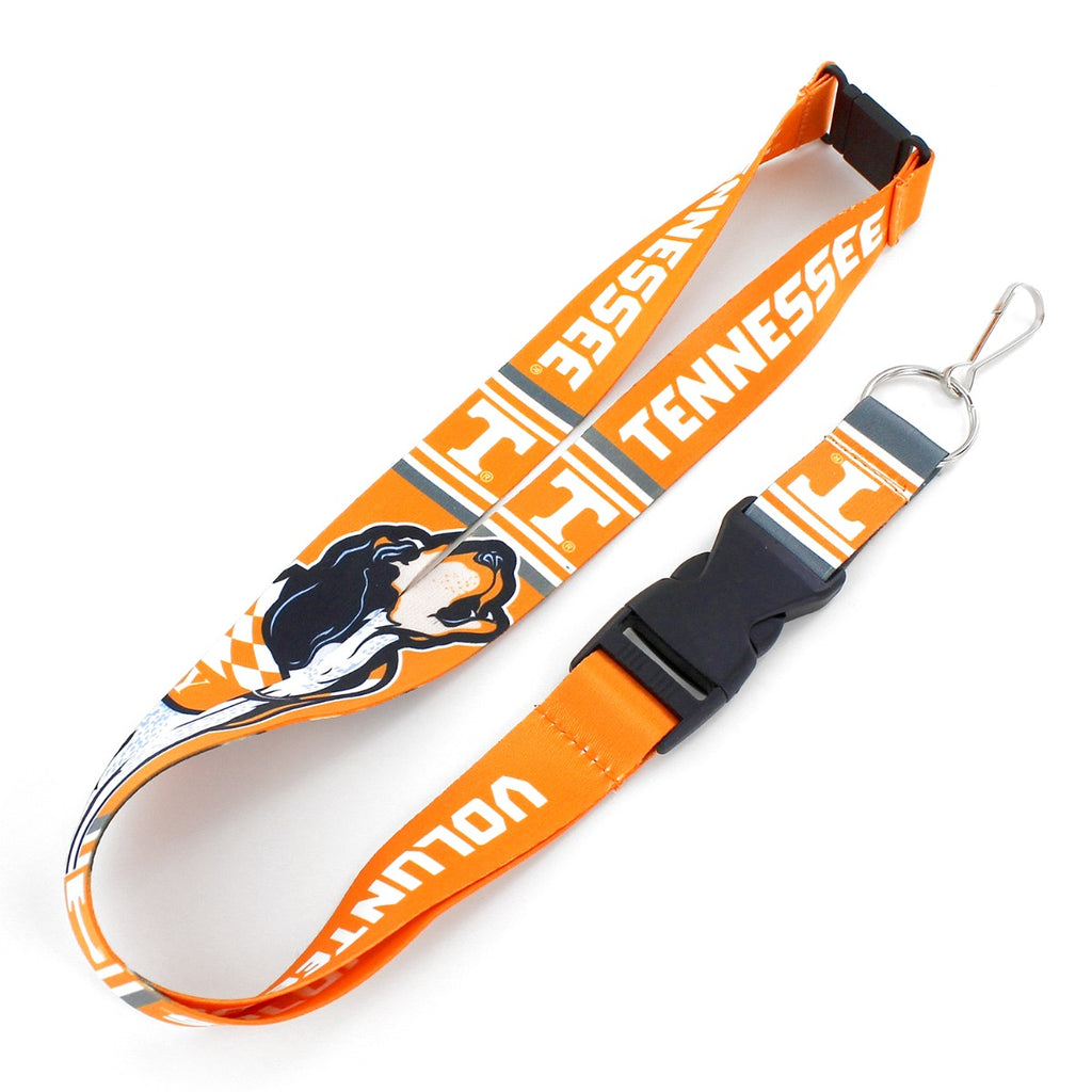 Aminco NCAA Tennessee Volunteers Mascot Lanyard Keychain Badge Holder