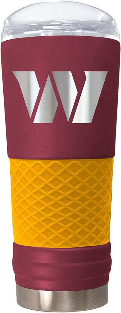 Great American Products NFL Washington Commanders Powder Coated Draft Tumbler 24oz