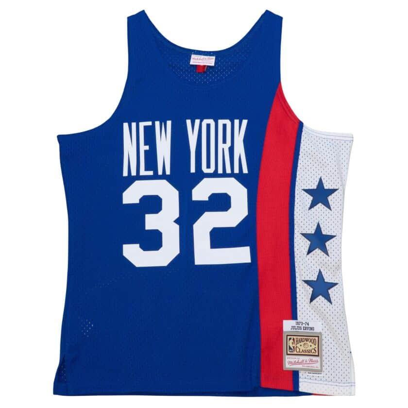 Mitchell & Ness NBA Men's Nets Julius Erving 1973-74 Classics Swingman Jersey