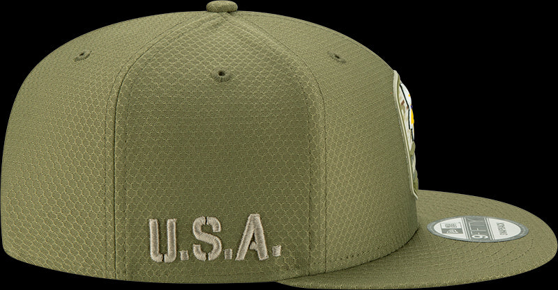 New Era NFL Men's Minnesota Vikings 2019 Salute to Service Sideline 9FIFTY Snapback Hat
