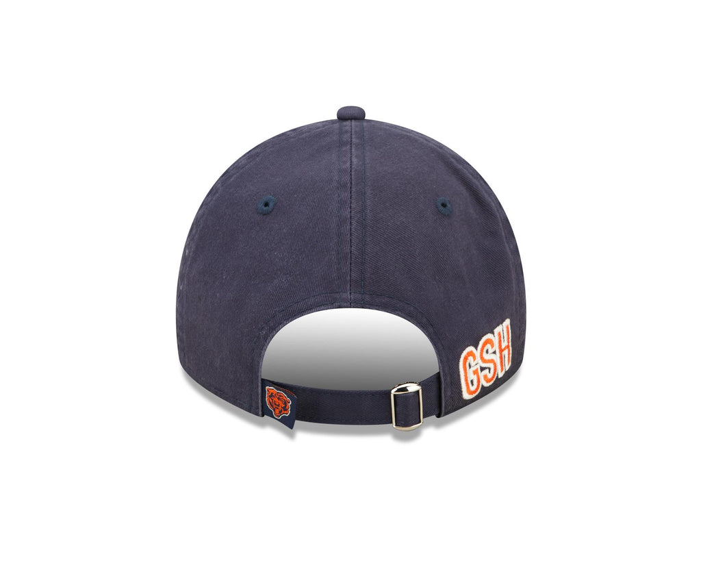 New Era NFL Men's Chicago Bears NFL Sideline Home 2022 9TWENTY Adjustable Hat Navy