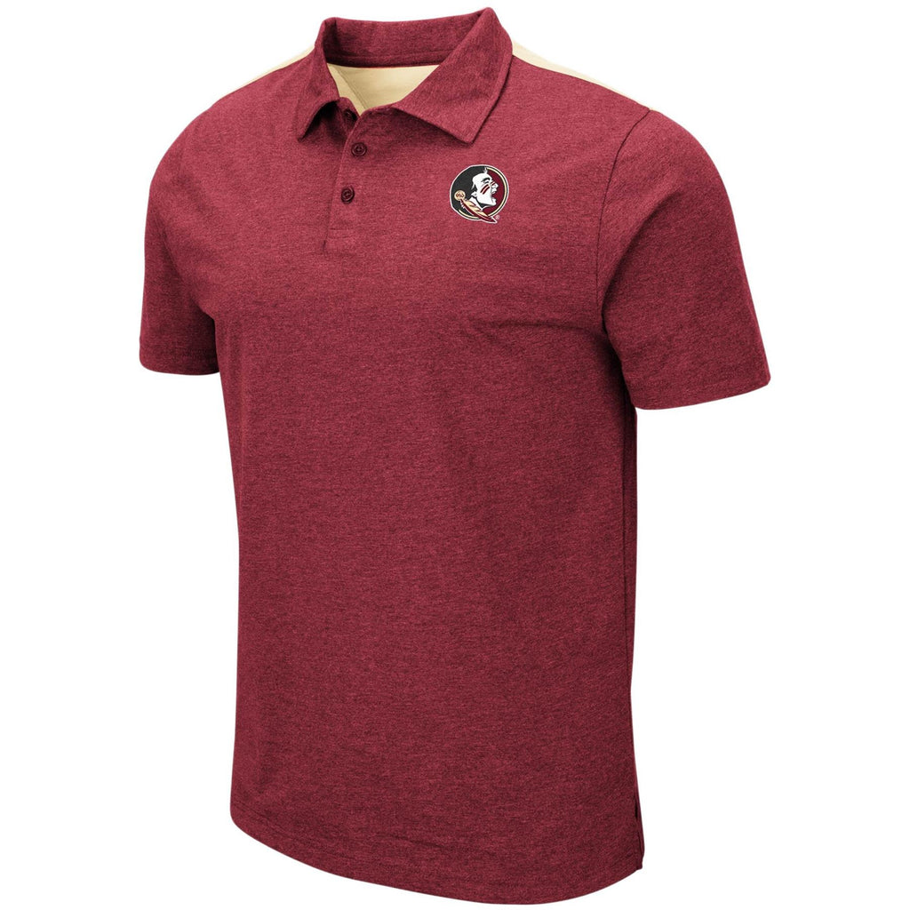 Colosseum NCAA Men's Florida State Seminoles FSU I Will Not Polo Shirt