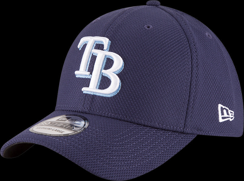 New Era MLB Men's Tampa Bay Rays Diamond Era 39THIRTY Stretch-Fit