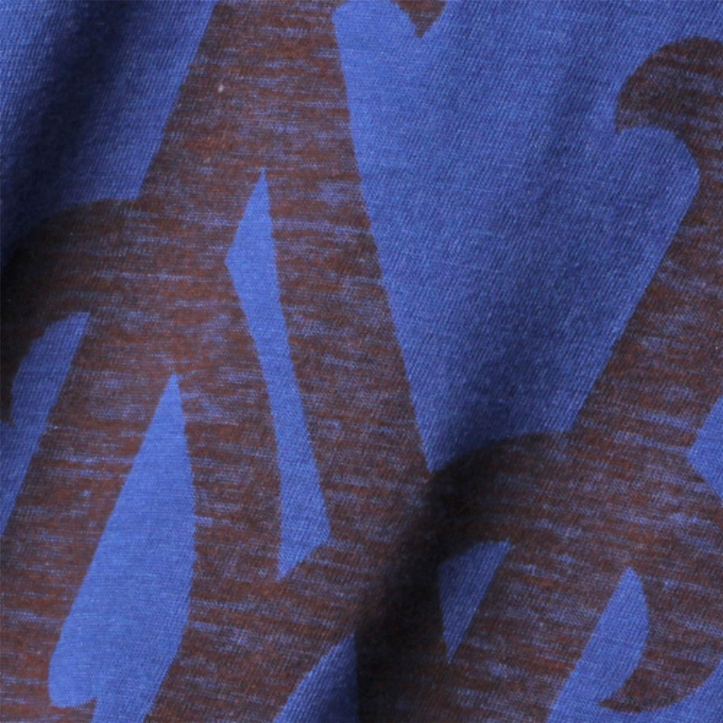 Nike MLB Women's New York Mets Logo Tri-Blend Three-Quarter Sleeve Raglan T-Shirt