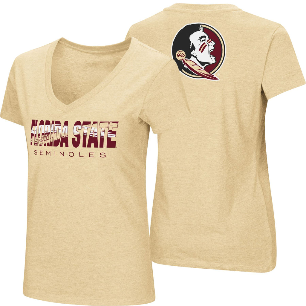 Colosseum NCAA Women's Florida State Seminoles Valuable Commodity V-Neck