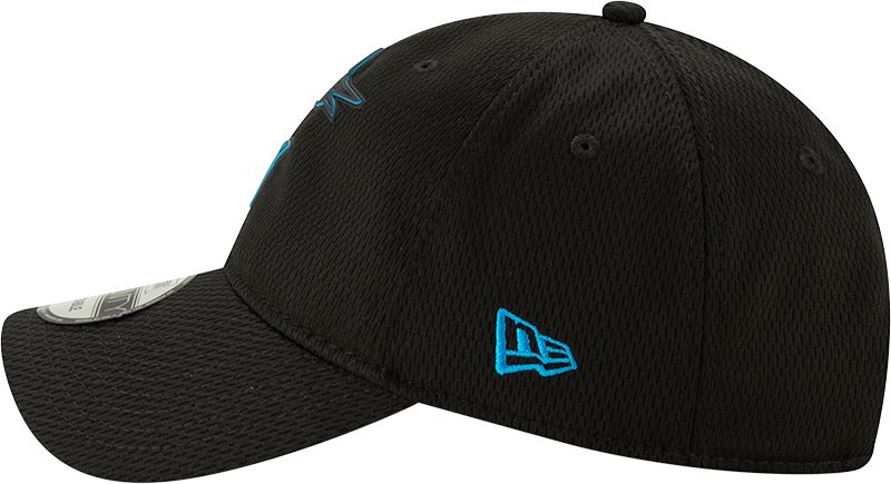 New Era MLB Men's Miami Marlins Clubhouse Collection 9TWENTY Adjustable Hat Black OSFA