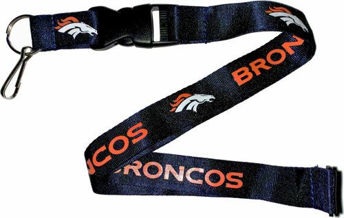 Aminco NFL Denver Broncos Breakaway Lanyard Navy