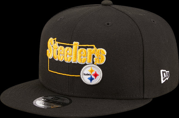 Pittsburgh Steelers NFL Apparel Black Blackball Tonal Logo Hat Cap Men –  East American Sports LLC