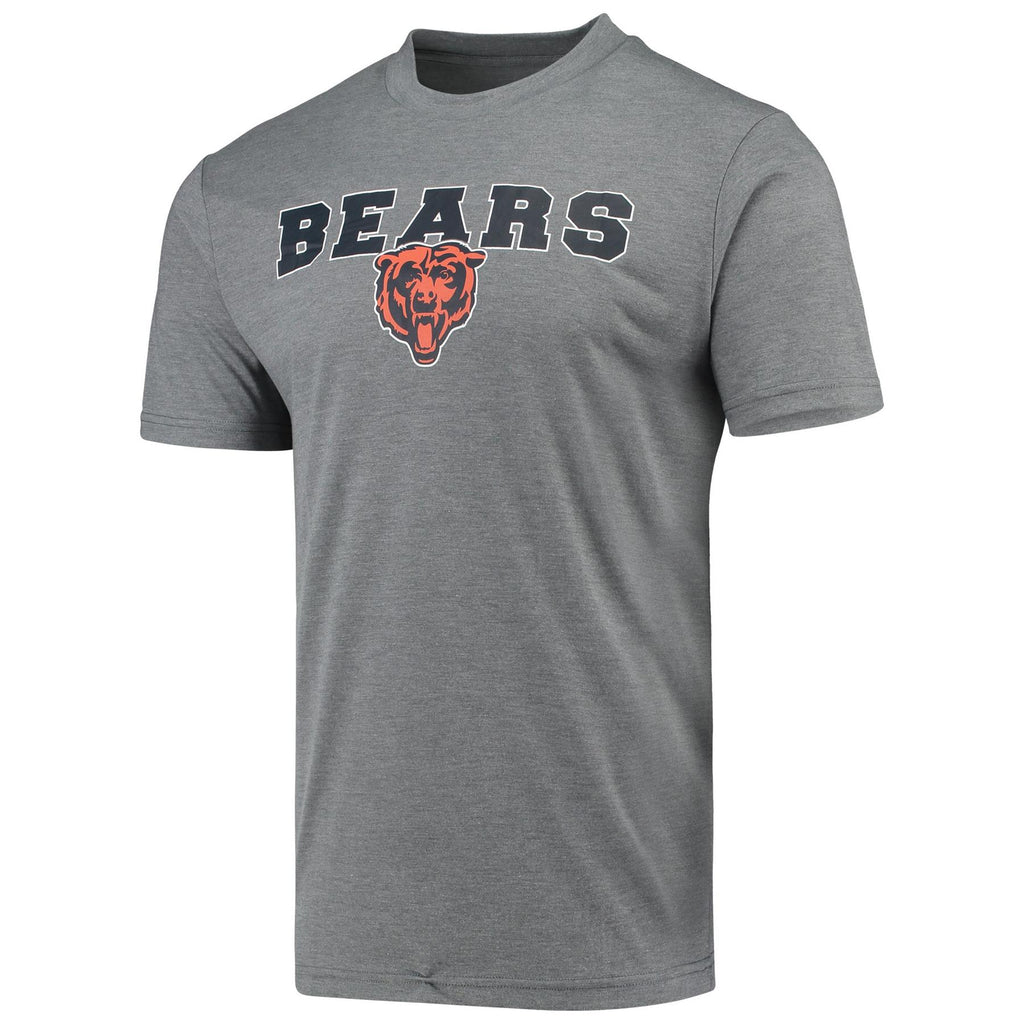 Concepts Sport NFL Men's Chicago Bears Troupe Shirt And Pants Pajama Sleepwear 2-Piece Set