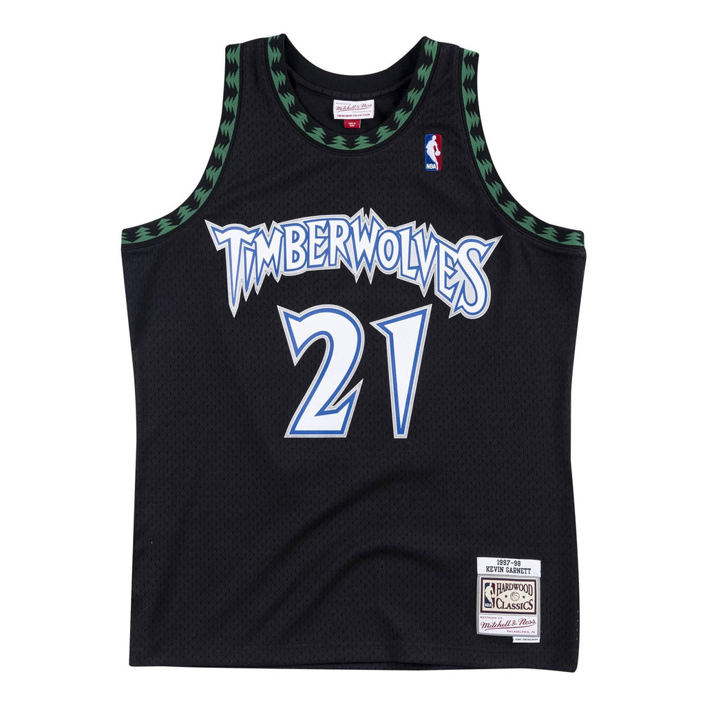 Mitchell & Ness NBA Men's Timberwolves Kevin Garnett 1997-98 Swingman Alt Jersey