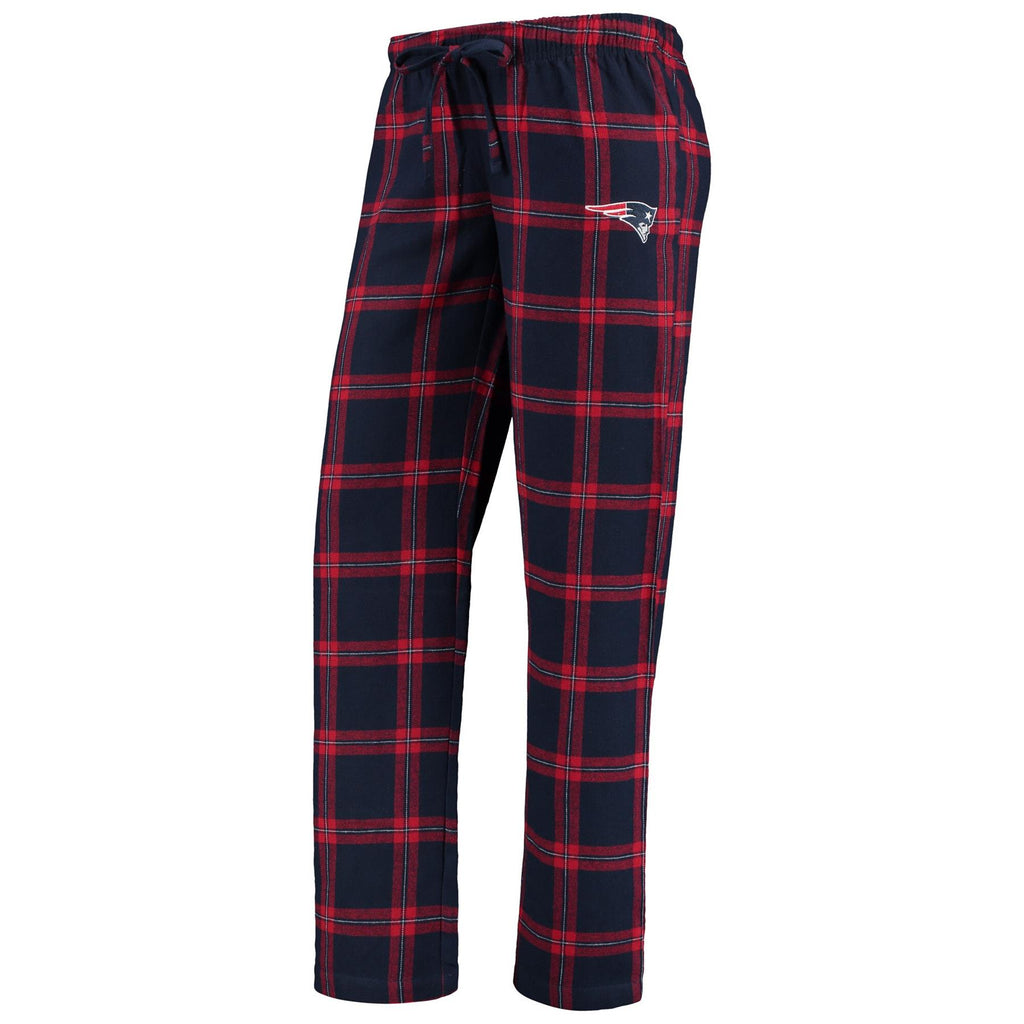 Concepts Sport NFL Women's New England Patriots Troupe Shirt And Pants Pajama Sleepwear 2-Piece Set