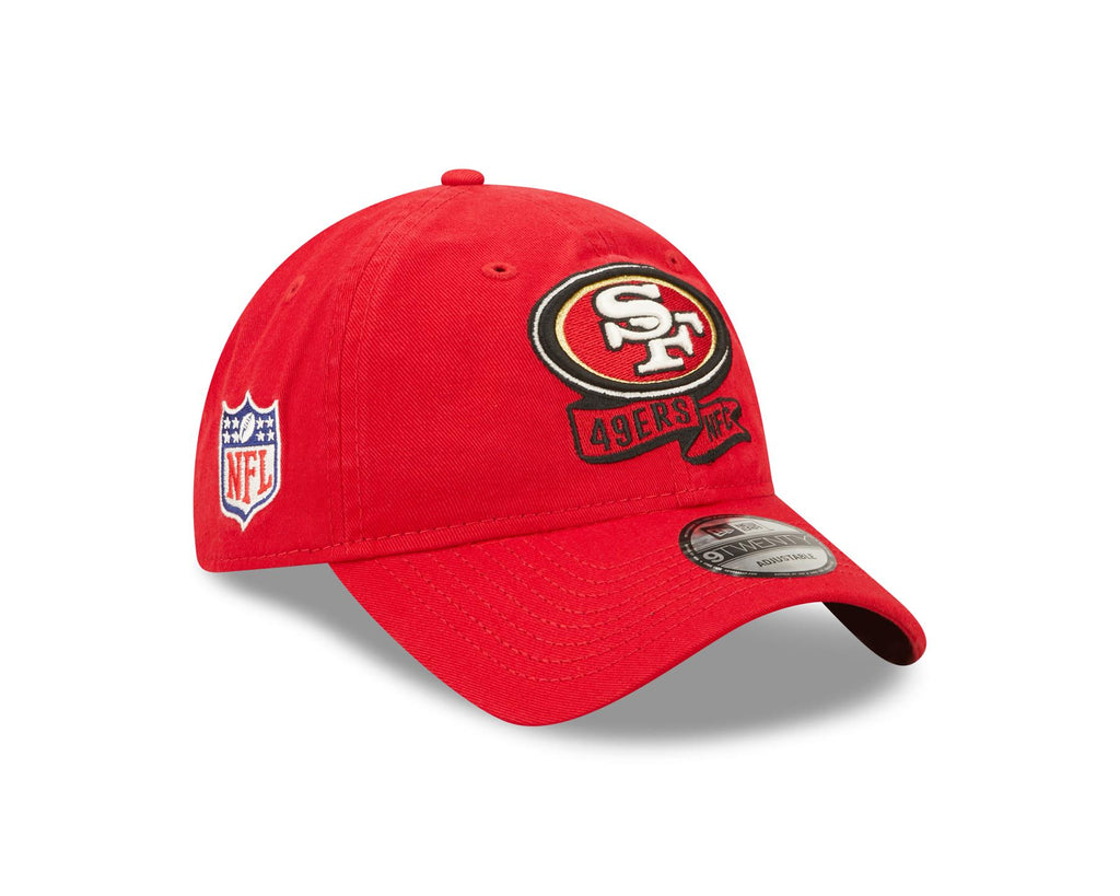 New Era NFL Men's San Francisco 49ers NFL Sideline Home 2022 9TWENTY Adjustable Hat Red