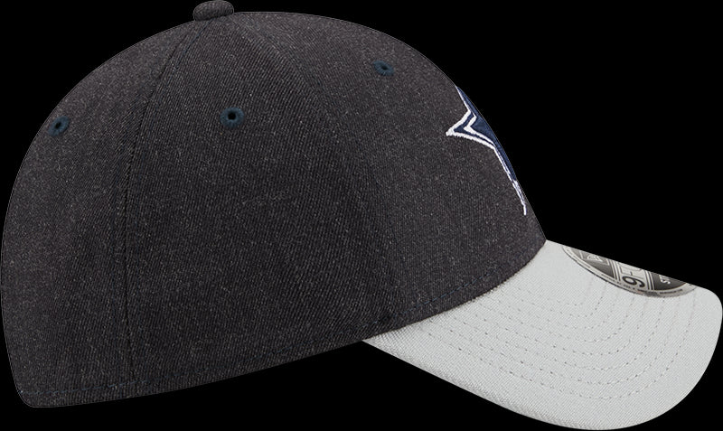 New Era NFL Men's Dallas Cowboys The League Heathered Navy 9Forty Snapback Adjustable Hat