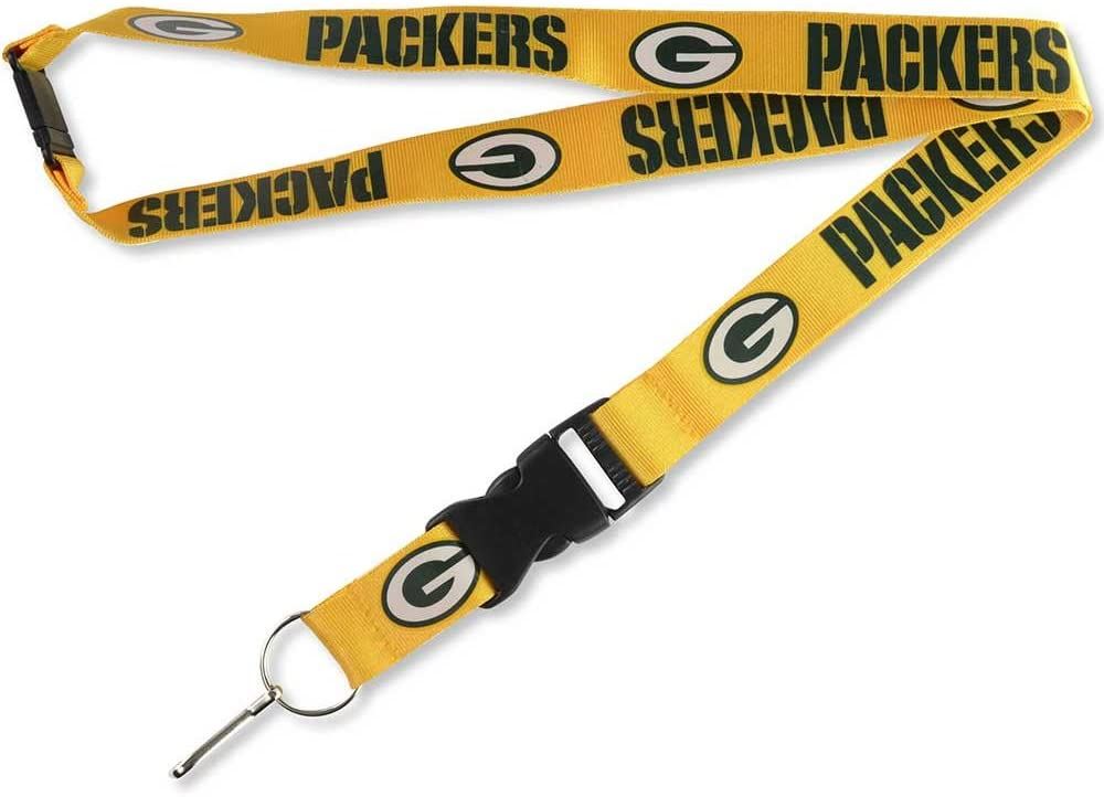 Aminco NFL Green Bay Packers Breakaway Lanyard Gold
