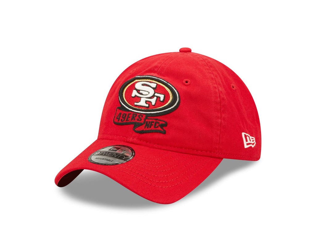 New Era NFL Men's San Francisco 49ers NFL Sideline Home 2022 9TWENTY Adjustable Hat Red