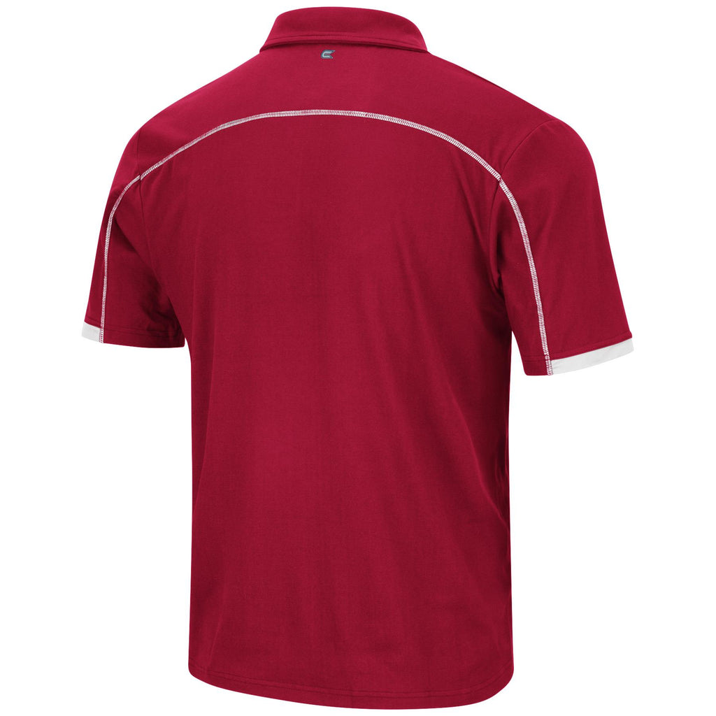 Colosseum NCAA Men's Alabama Crimson Tide Jamm Polo Shirt