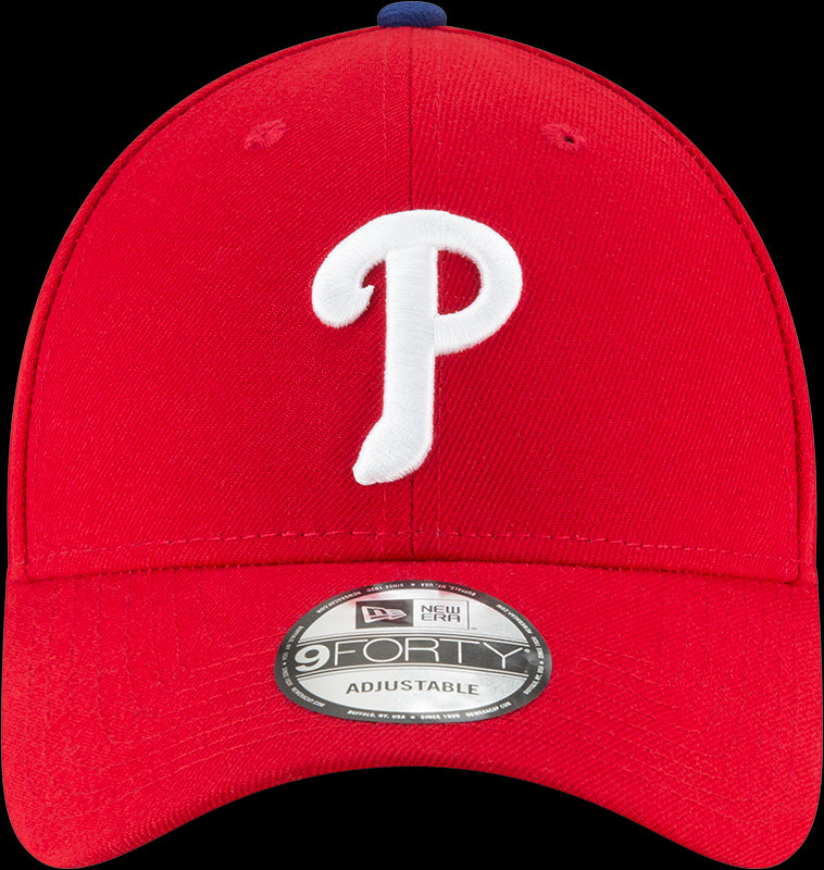 New Era MLB Men's Philadelphia Phillies The League 9FORTY Adjustable Cap Red