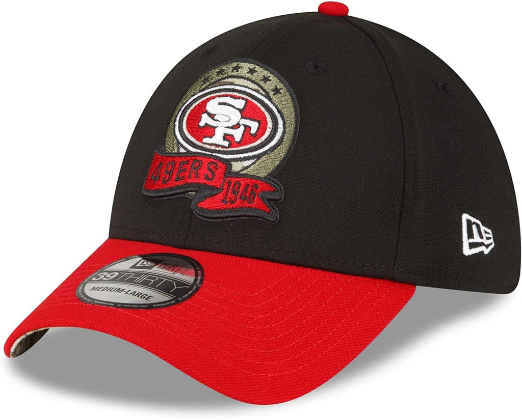 New Era NFL Men's San Francisco 49ers 2022 Salute to Service 39THIRTY Flex Hat