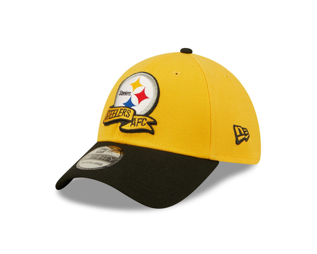New Era NFL Men's Pittsburgh Steelers 2022 NFL Sideline 39THIRTY Flex Hat
