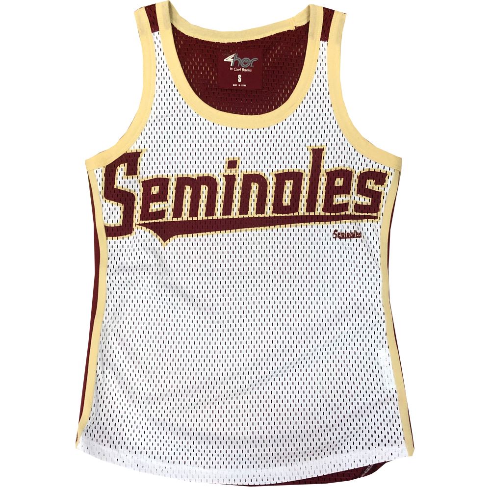 G-III NCAA Women's Florida State Seminoles Opening Day Mesh Tank Top