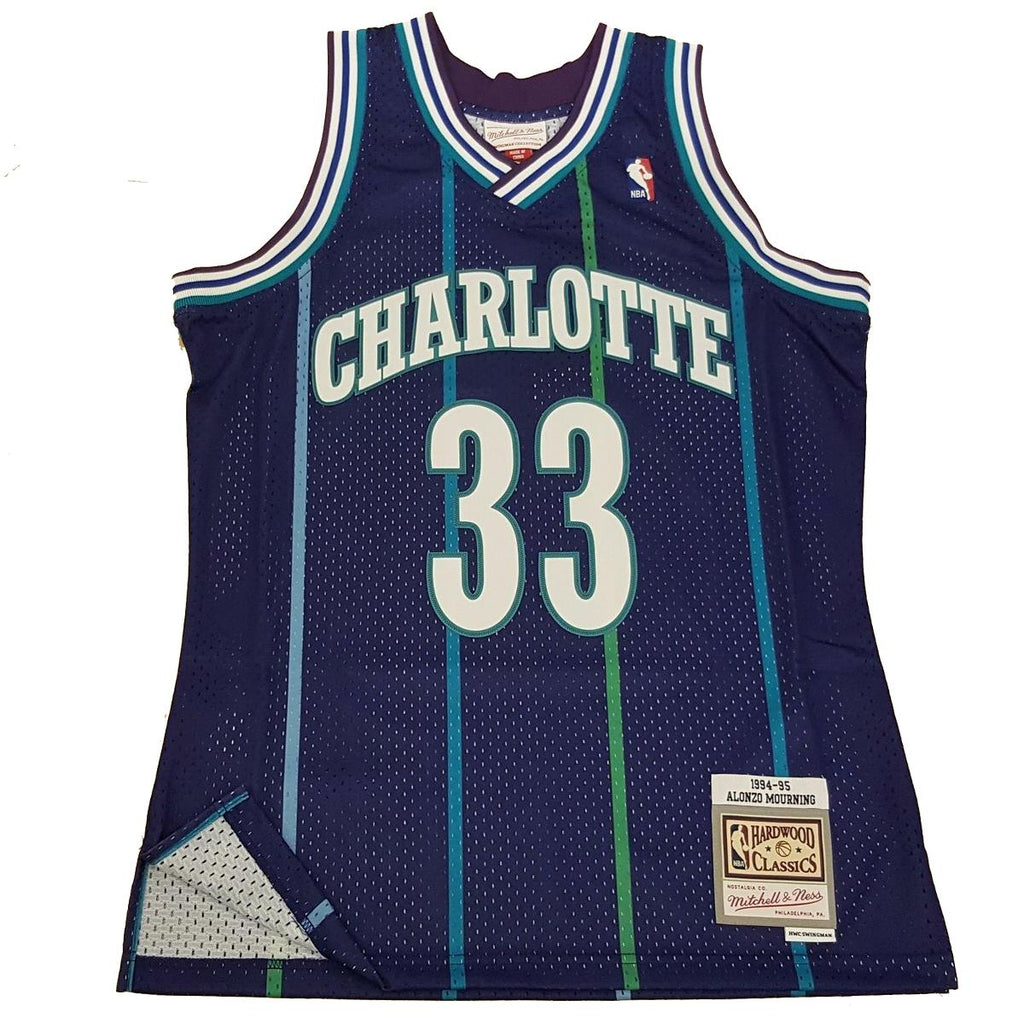 Mitchell & Ness NBA Men's Hornets Alonzo Mourning 1994-95 Jersey