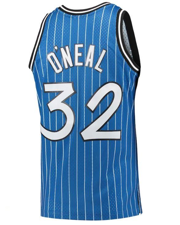Mitchell & Ness NBA Men's Magic Shaquille O'Neal 1994-95 Swingman Road Jersey