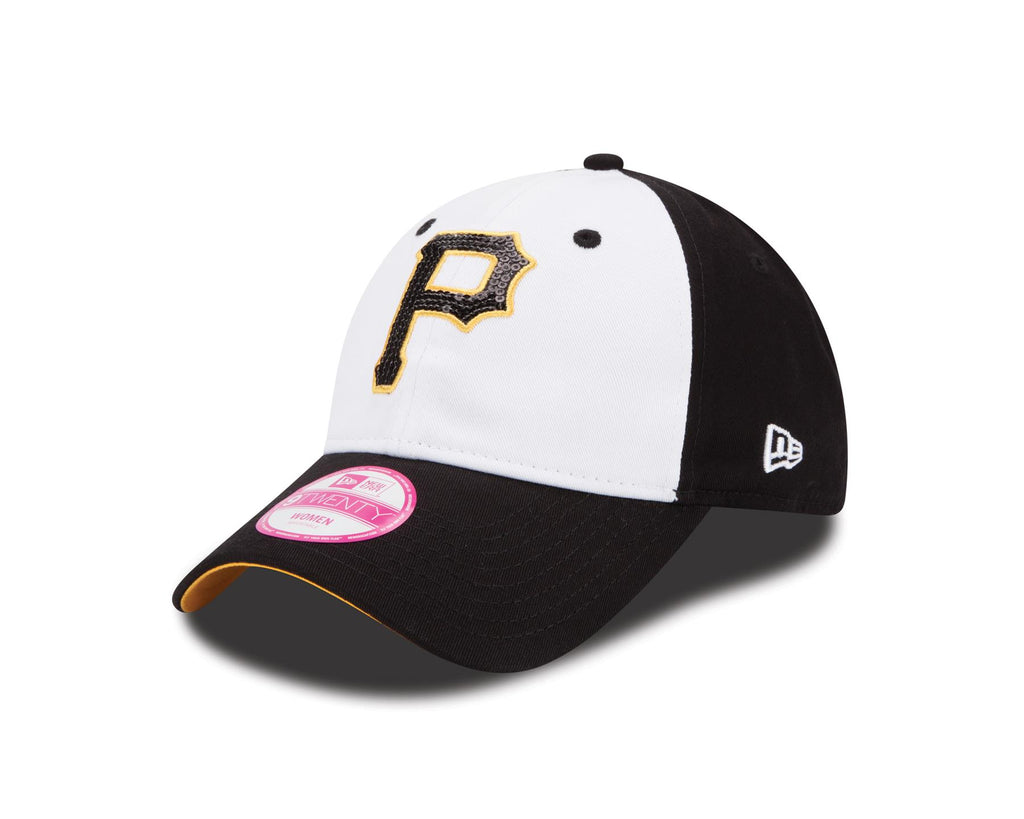 New Era MLB Women's Pittsburgh Pirates Team Glimmer Hat Black Adjustable
