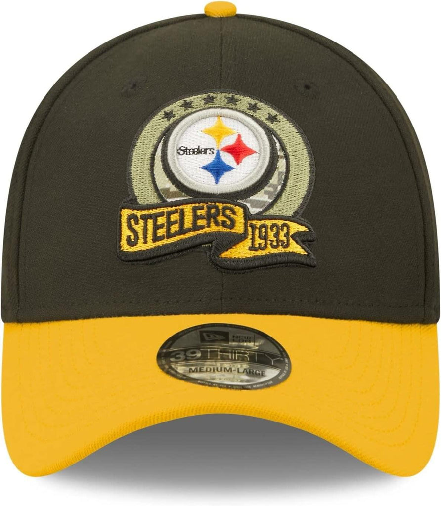 New Era NFL Men's Pittsburgh Steelers 2022 Salute to Service 39THIRTY Flex Hat