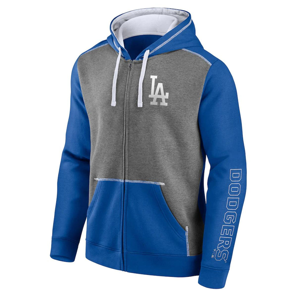 New Era MLB Men's Los Angeles Dodgers Expansion Fleece Full Zip Hoodie