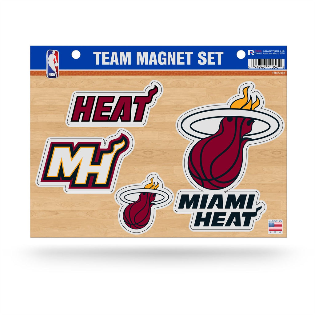 Rico NBA Miami Heat Team Magnet Sheet 8
