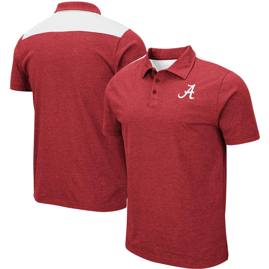 Colosseum NCAA Men's Alabama Crimson Tide I Will Not Polo Shirt