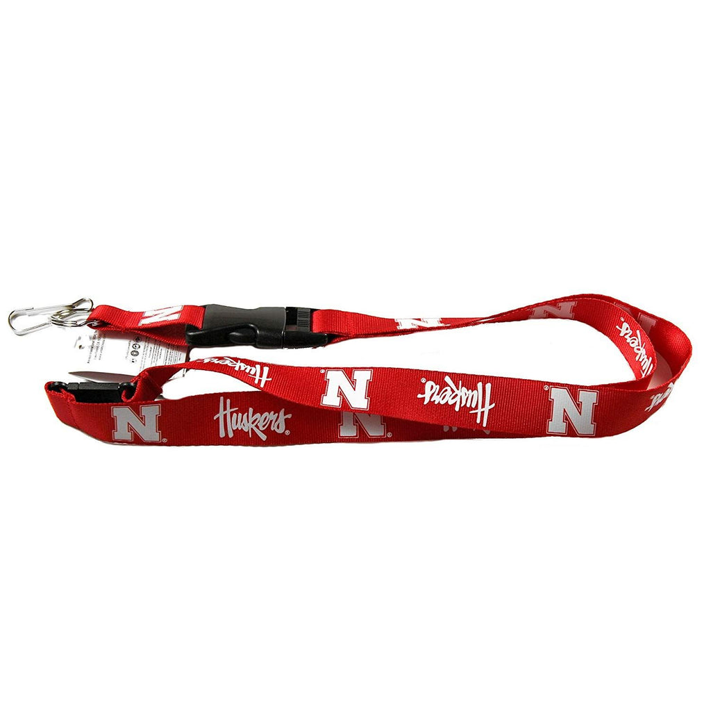Aminco NCAA Nebraska Huskers Breakaway Lanyard Red