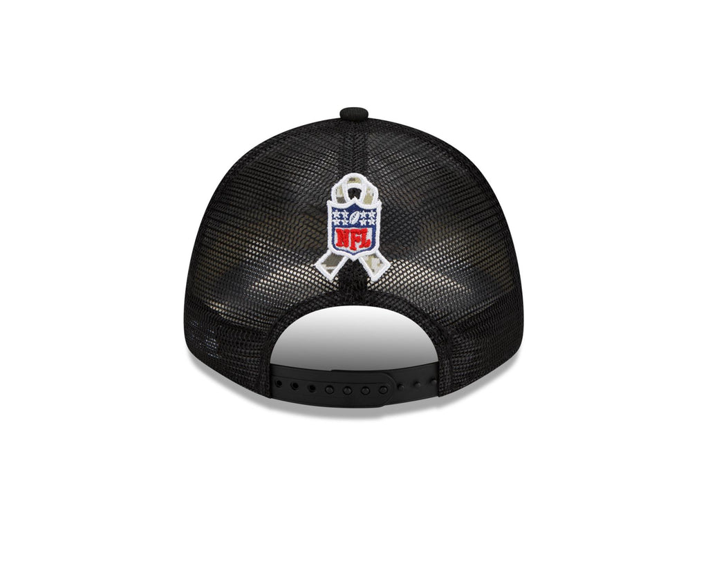 New Era NFL Men's Washington 2021 Salute To Service 9Forty Snapback Adjustable Hat Black/Digital Cam