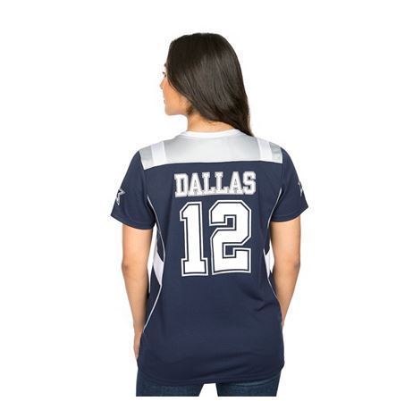 DCM NFL Women's Dallas Cowboys Friar Jersey X-Small