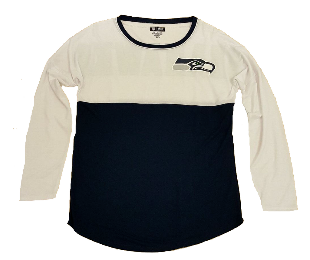 Concepts Sport NFL Women's Seattle Seahawks Comeback Long Sleeve Top