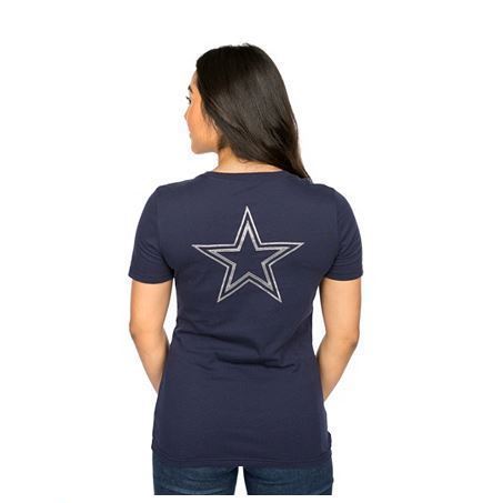 Women'S Dallas Cowboys Logo Crew T Shirt