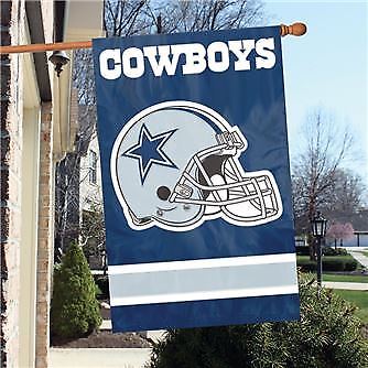 Party Animal NFL Dallas Cowboys House Banner Flag Blue 28