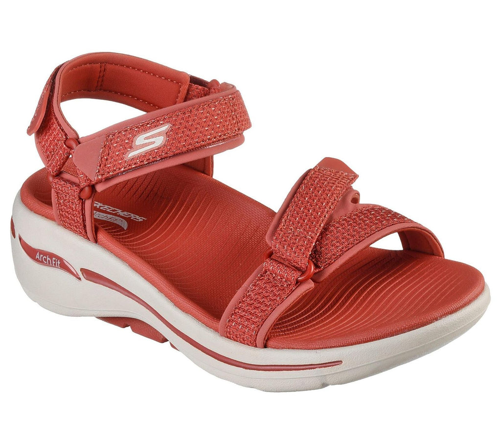 Skechers Go Walk Arch Fit Mesh Quarter Strap Sandals