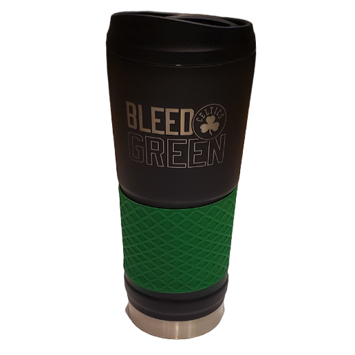 Great American Products NBA Boston Celtics Powder Coated Rally Cry Draft Tumbler 24oz