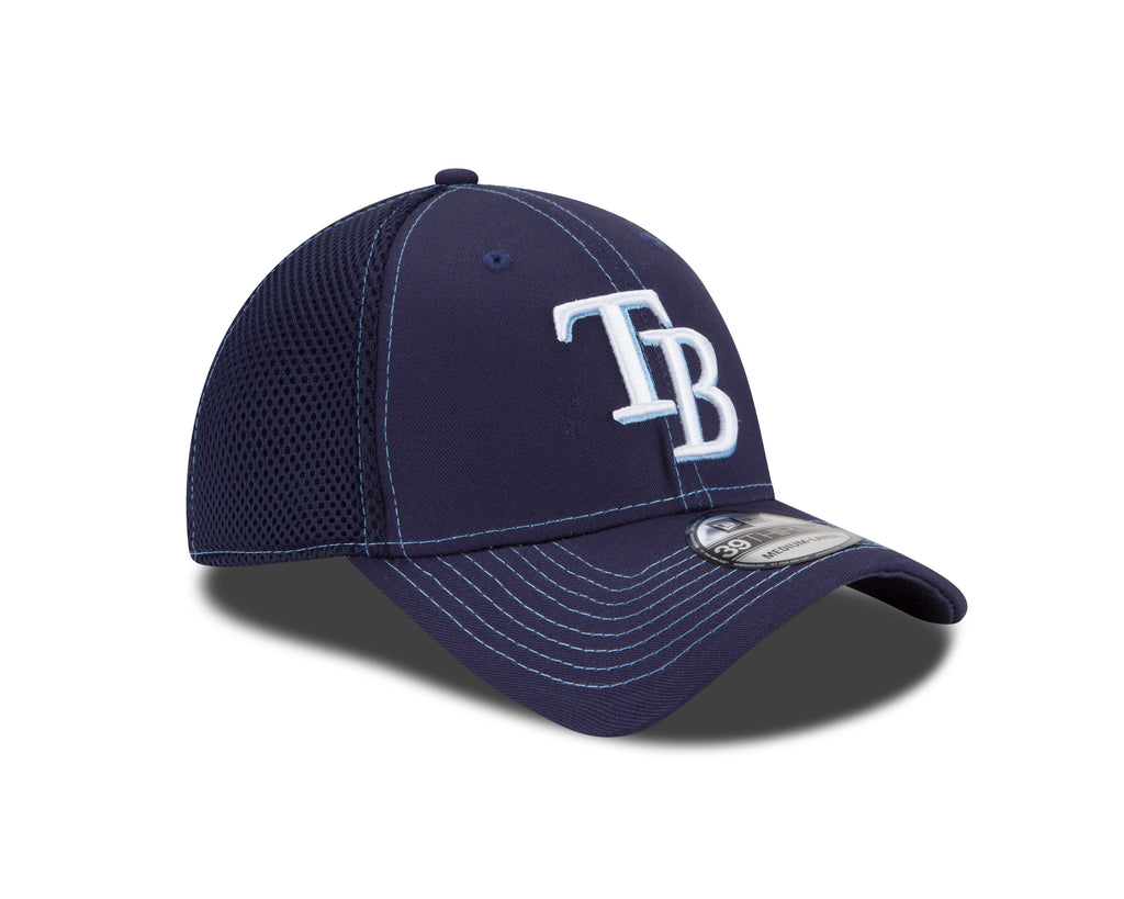 New Era MLB Men's Tampa Bay Rays NEO 39THIRTY Stretch-Fit Hat