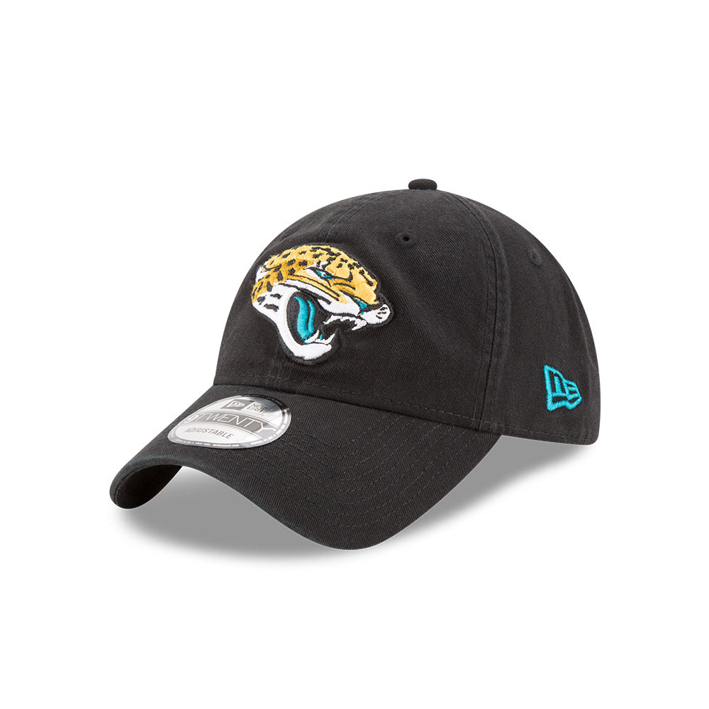 New Era NFL Men's  Jacksonville Jaguars Core Classic 9TWENTY Adjustable Hat Black